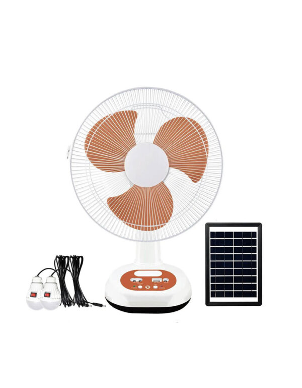 Mini Solar Fan 18W Remote Portable Fan